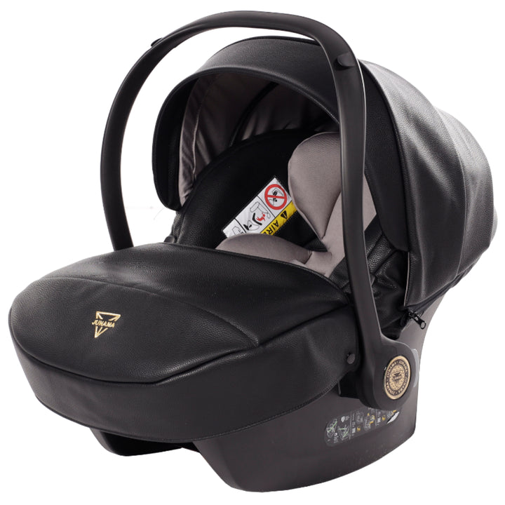 Junama Handcraft Glitter 4 in 1 Isofix Travel System, Black