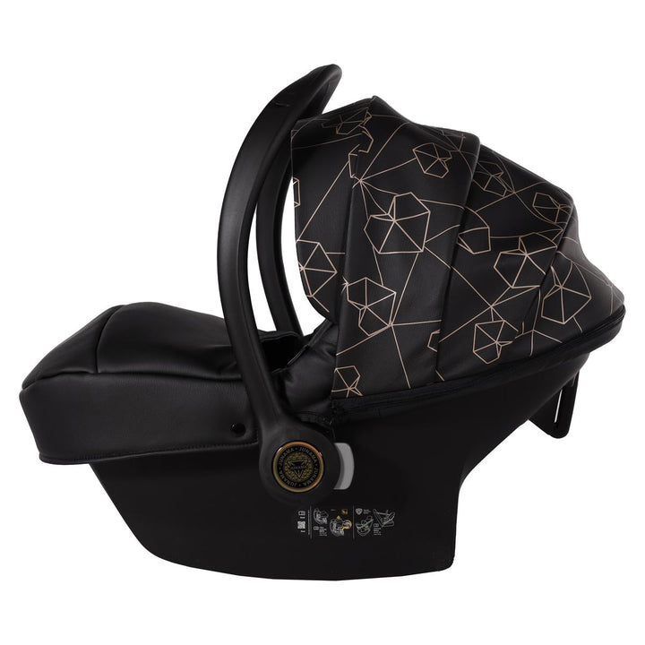 Junama Heart 3 in 1 Travel System, Black