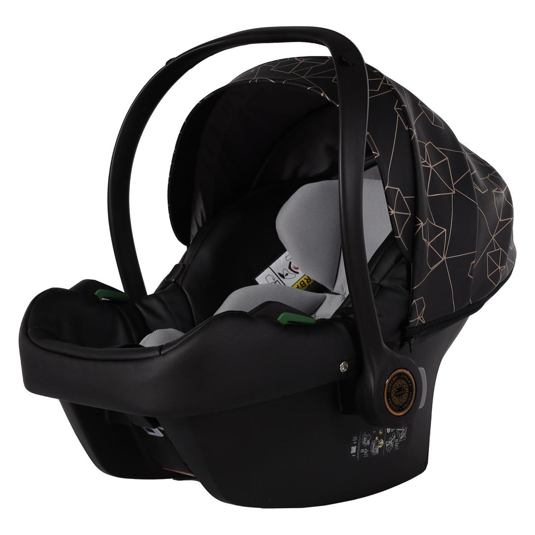Junama Heart 3 in 1 Travel System, Black