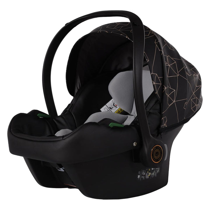 Junama Heart 3 in 1 Travel System, Black
