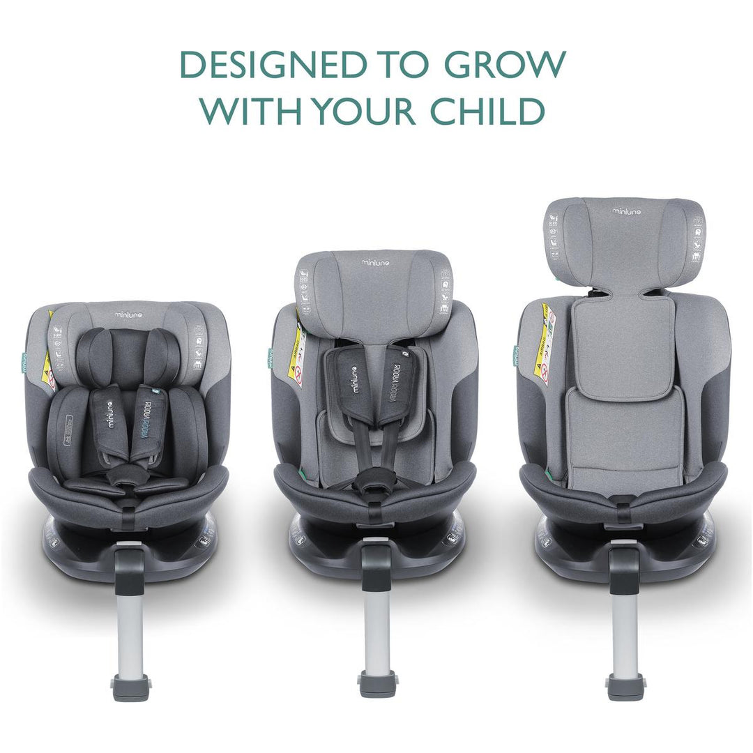 Miniuno TouraGo Infinityfix Travel System + Free Isofix Base, Shamrock