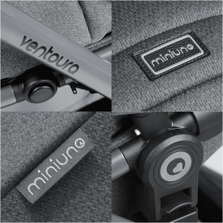 Miniuno VenToura Travel System + Free Isofix Base, Shamrock