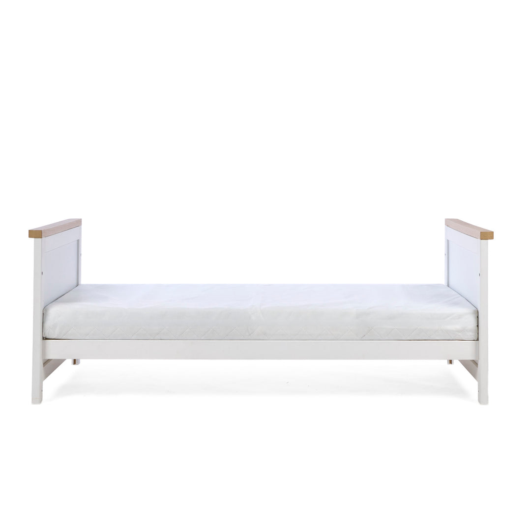 Tutti Bambini Misha Cot Bed White & Golden Oak 5