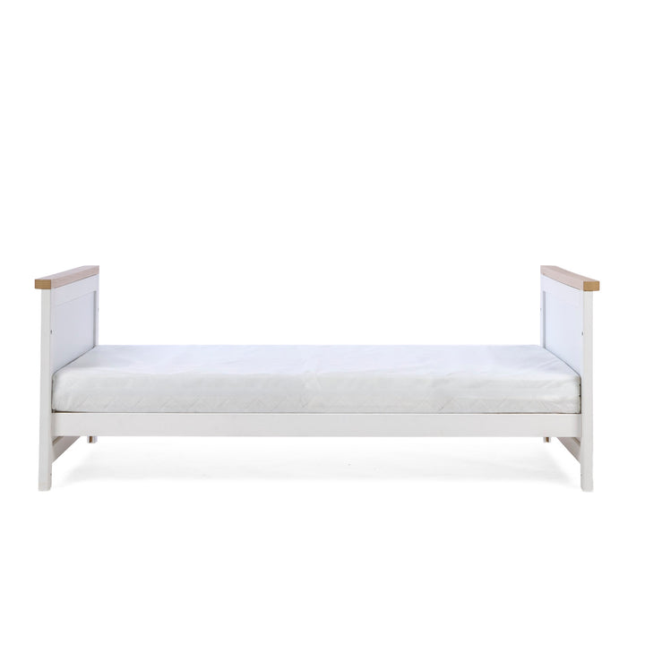 Tutti Bambini Misha Cot Bed White & Golden Oak 5