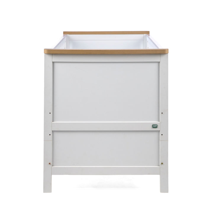 Tutti Bambini Misha Cot Bed White & Golden Oak 9