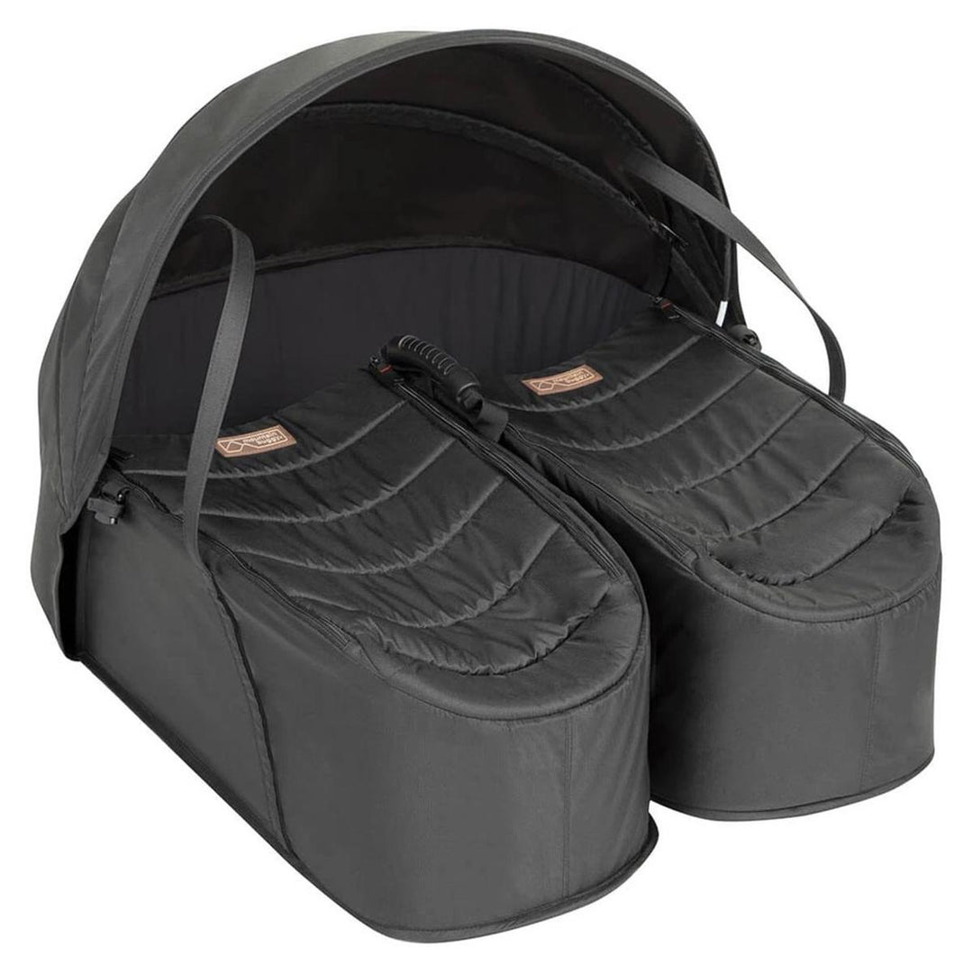 Mountain Buggy Nano Duo Twin Stroller From Birth Bundle, Black