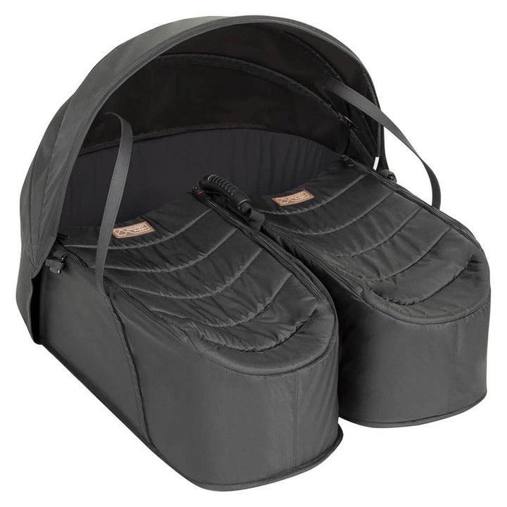 Mountain Buggy Nano Duo Twin Stroller From Birth Bundle, Black