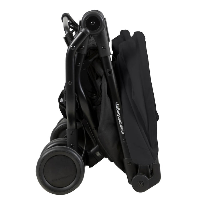 Mountain Buggy Nano Duo Twin Stroller From Birth Bundle, Black