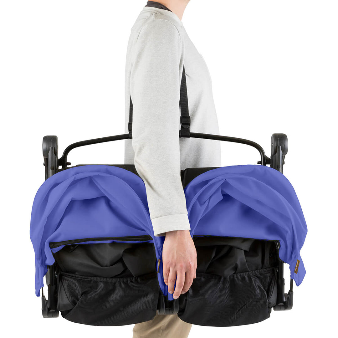 Mountain Buggy Nano Duo Twin Stroller, Nautical