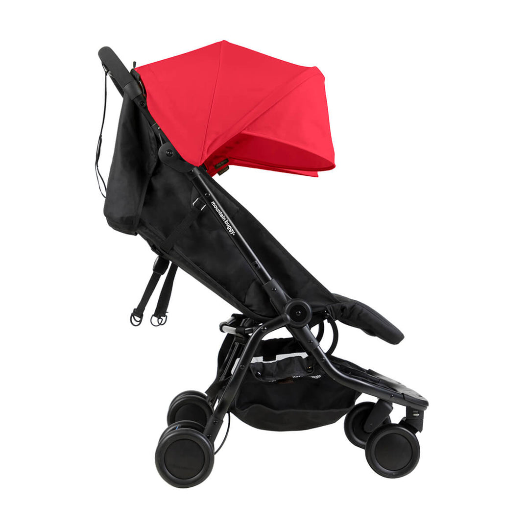 Mountain Buggy Nano Duo Twin Stroller, Ruby