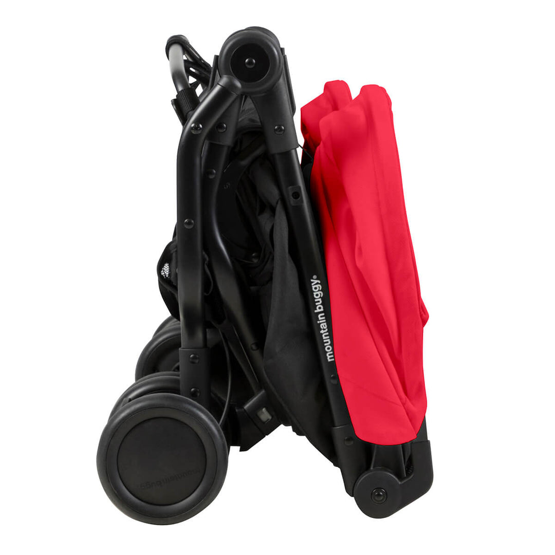 Mountain Buggy Nano Duo Twin Stroller, Ruby