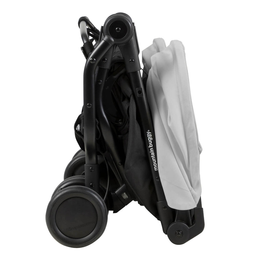 Mountain Buggy Nano Duo Twin Stroller, Silver