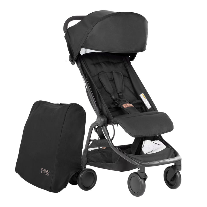 Mountain Buggy Nano Compact Stroller, Black