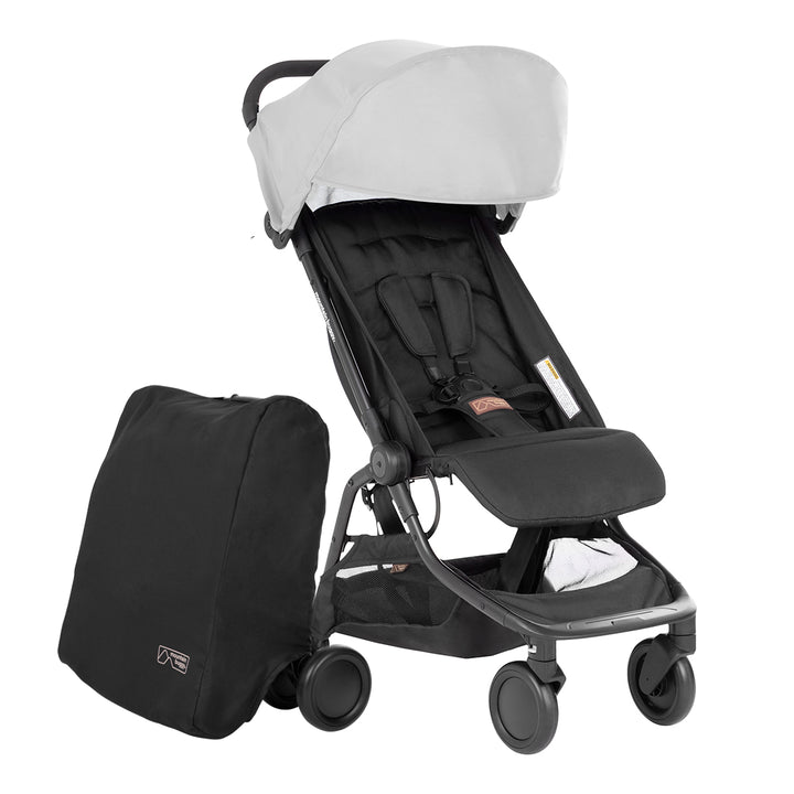 Mountain Buggy Nano Compact Stroller, Silver