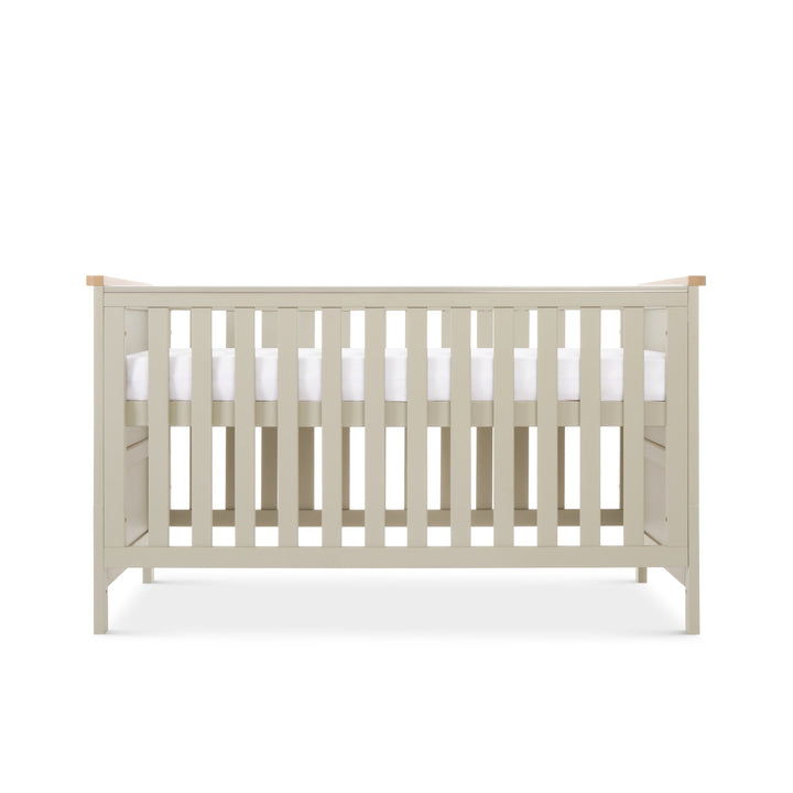 Tutti Bambini Misha Cot Bed Mushroom & Golden Oak 2