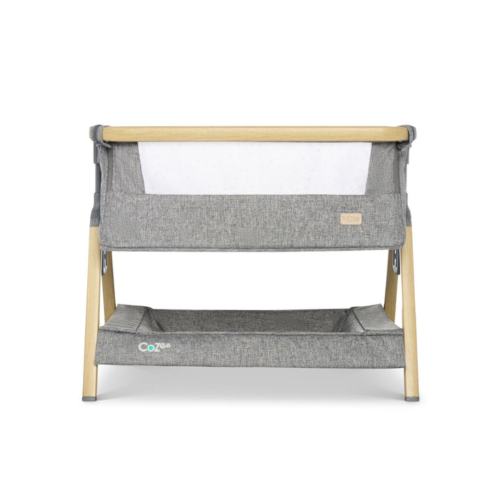 Tutti Bambini CoZee Mini Me Play Crib Oak & Charcoal 3