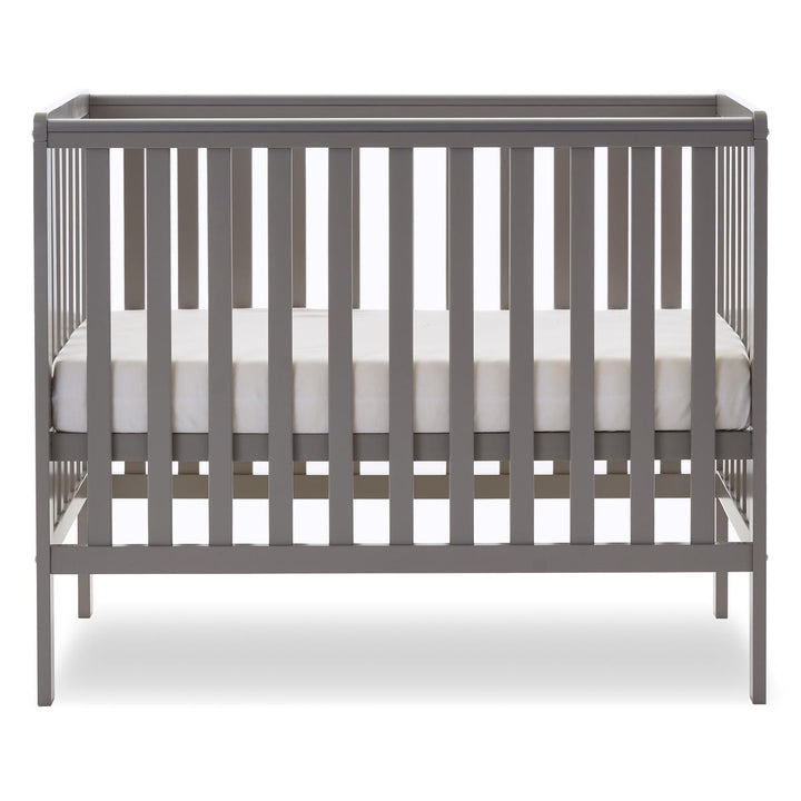 Obaby Bantam Space Saver Cot, Taupe Grey