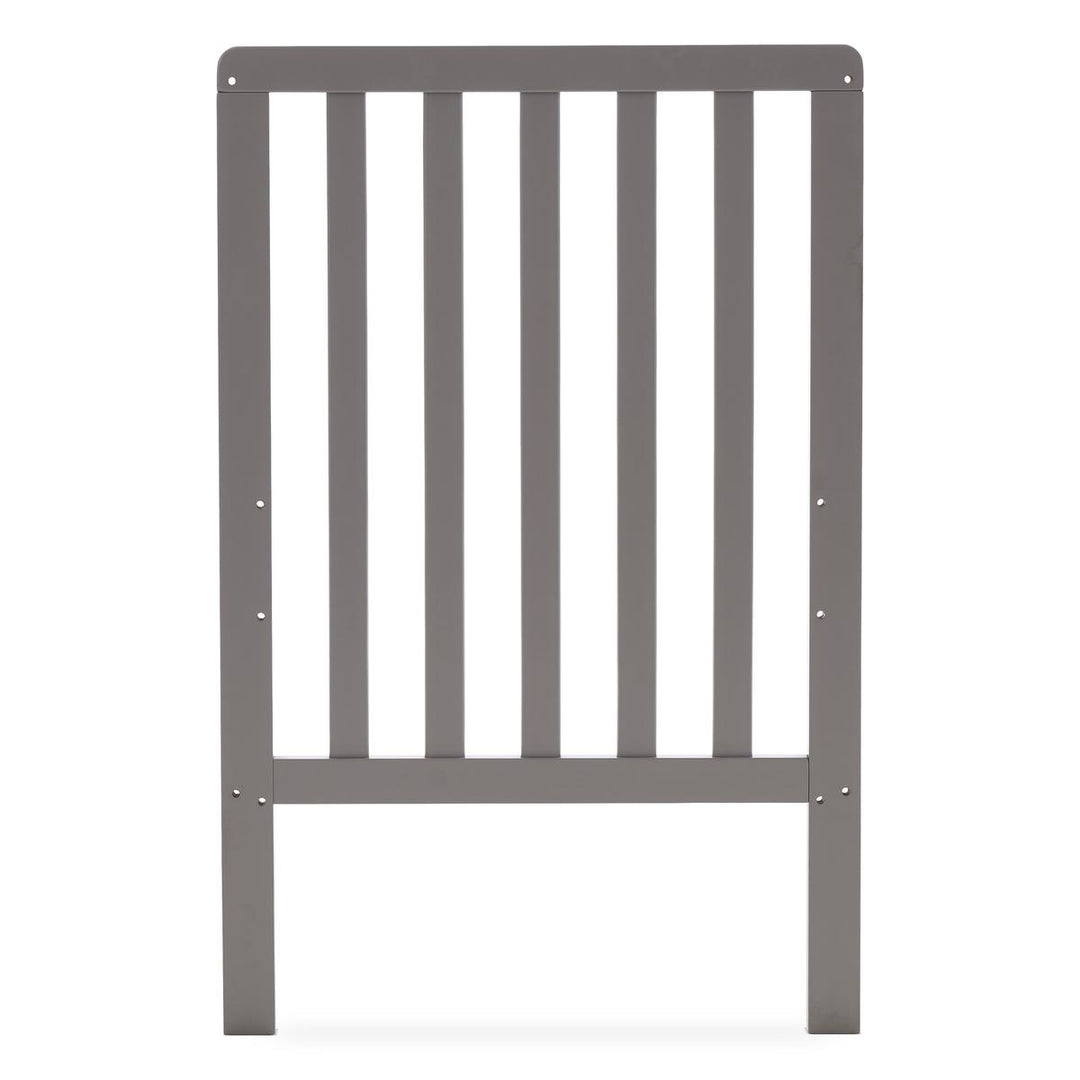 Obaby Bantam Space Saver Cot + Fibre Mattress, Taupe Grey