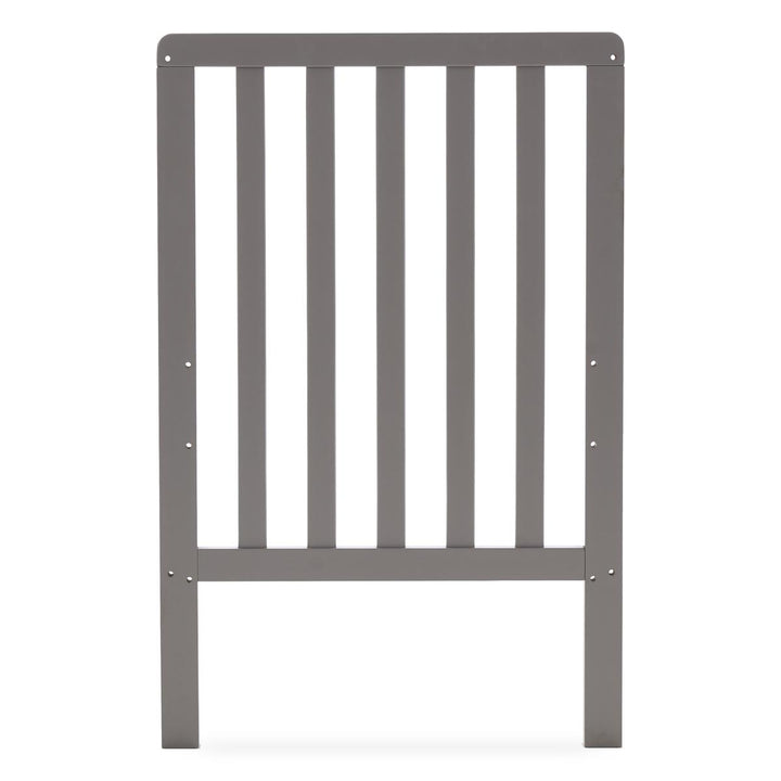 Obaby Bantam Space Saver Cot + Fibre Mattress, Taupe Grey