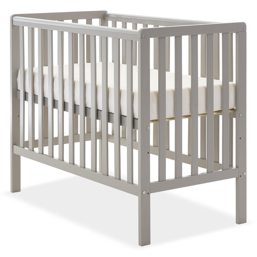 Obaby Bantam Space Saver Cot, Warm Grey