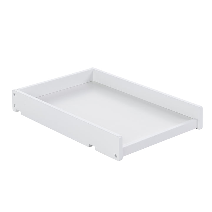 Obaby Bantam Space Saver Cot + Cot Top Changer, White
