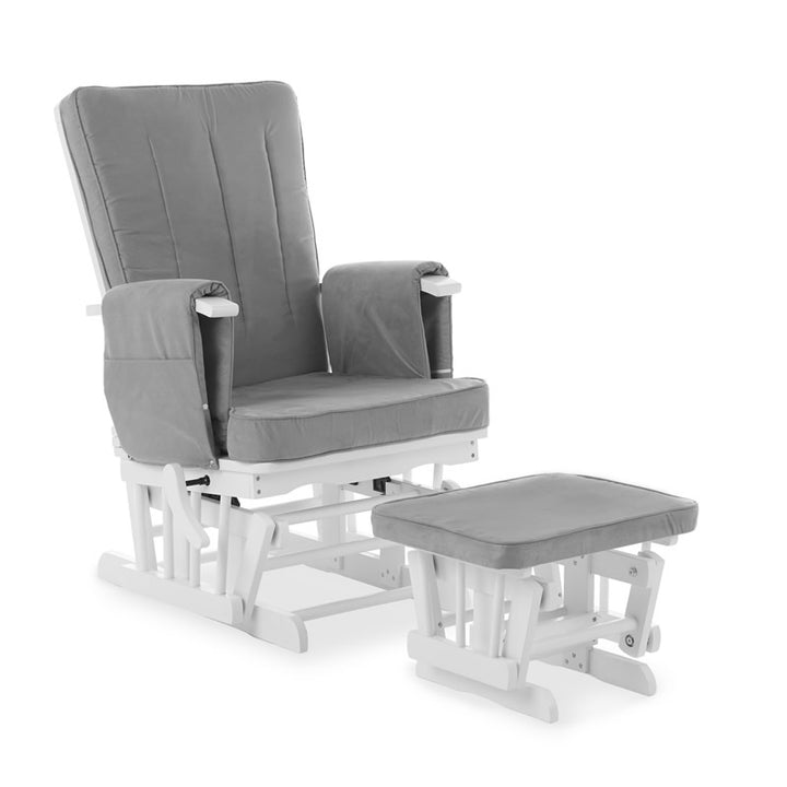 Obaby Stamford Classic Sleigh 5 Piece Room Set, White