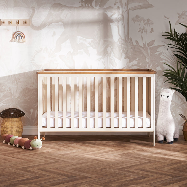 Obaby Evie Cot Bed - Cashmere lifestyle