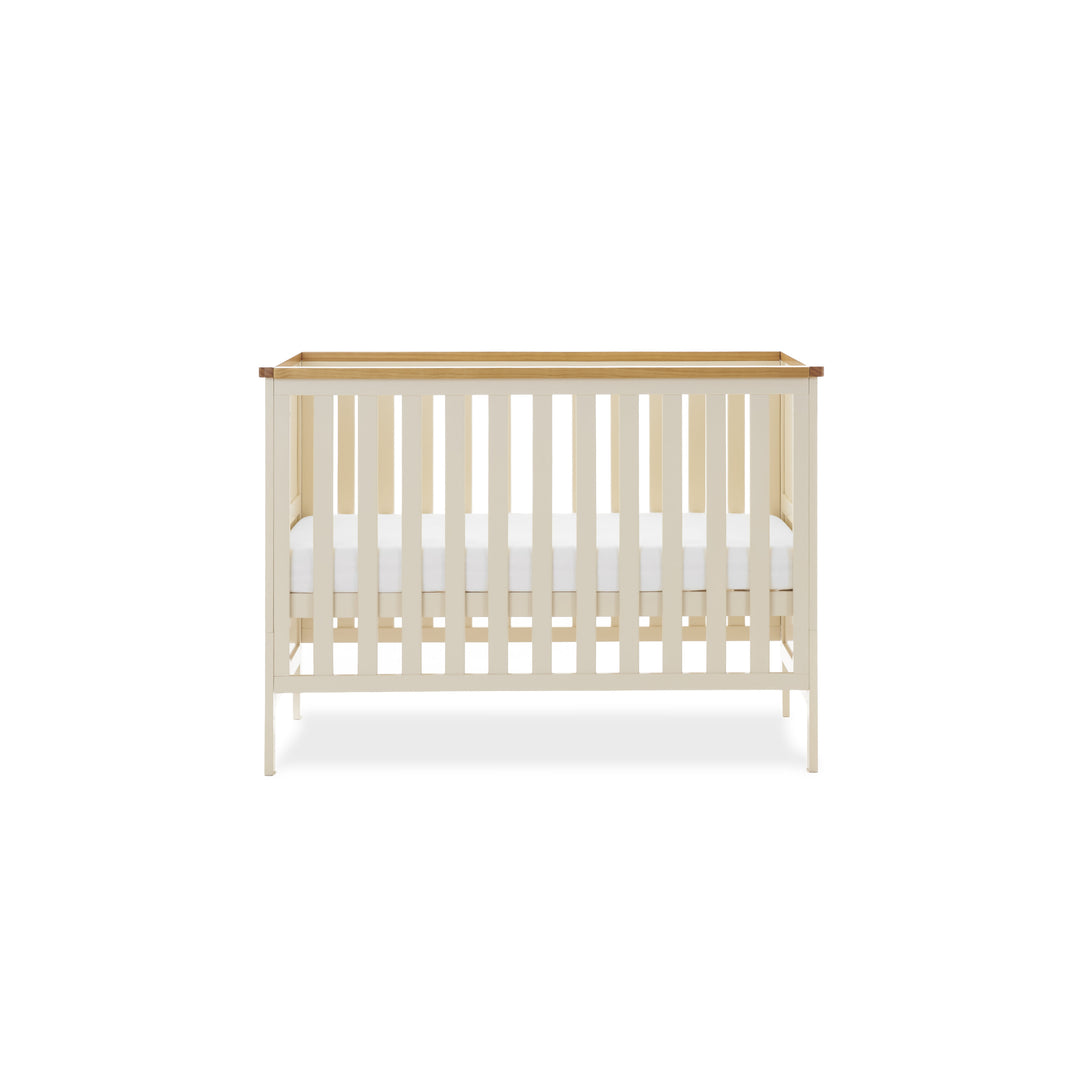 Obaby Evie Mini Cot Bed - Cashmere lifestyle