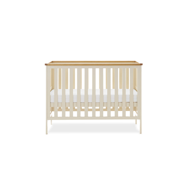 Obaby Evie Mini Cot Bed - Cashmere lifestyle