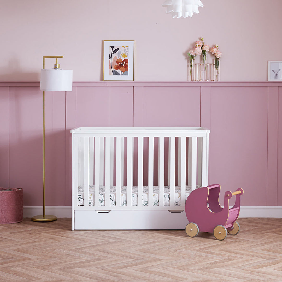 Obaby Evie Mini Under Drawer 120x60 White