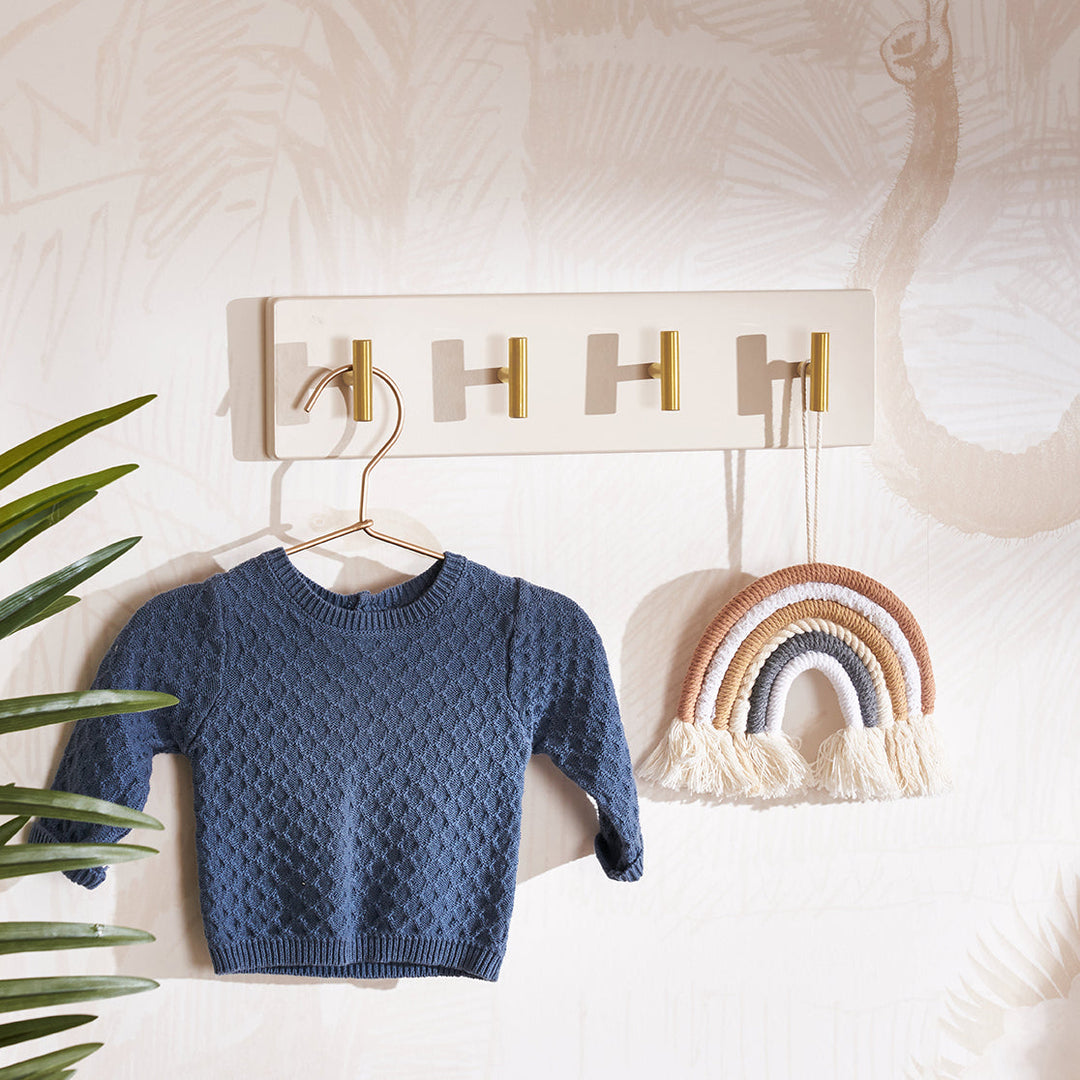 Obaby Evie Wall Hook Cashmere