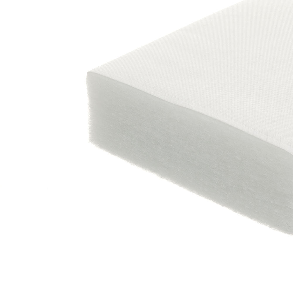 Obaby Bantam Cot Bed + Fibre Mattress, White