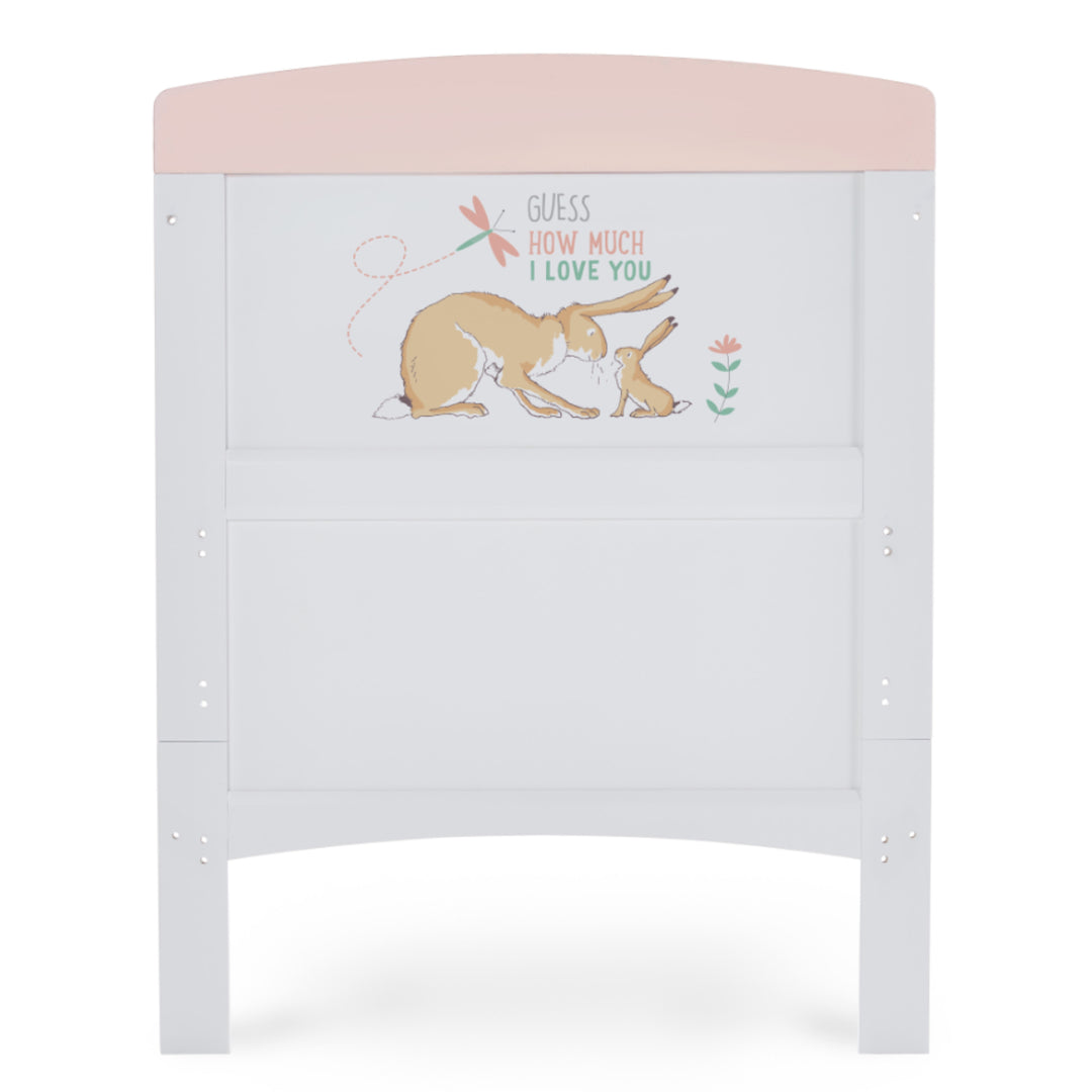 Obaby Grace Inspire Cot Bed, Guess How Much I Love You, I Can Hop