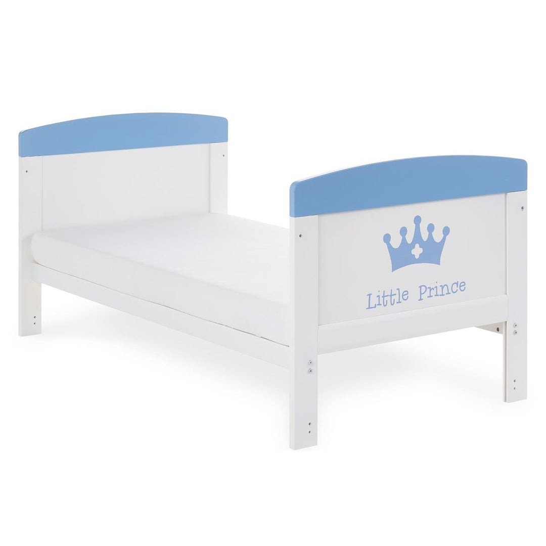 Obaby Grace Inspire Cot Bed + Fibre Mattress, Little Prince