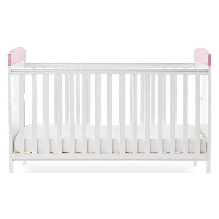 Obaby Grace Inspire Cot Bed + Fibre Mattress, Little Princess