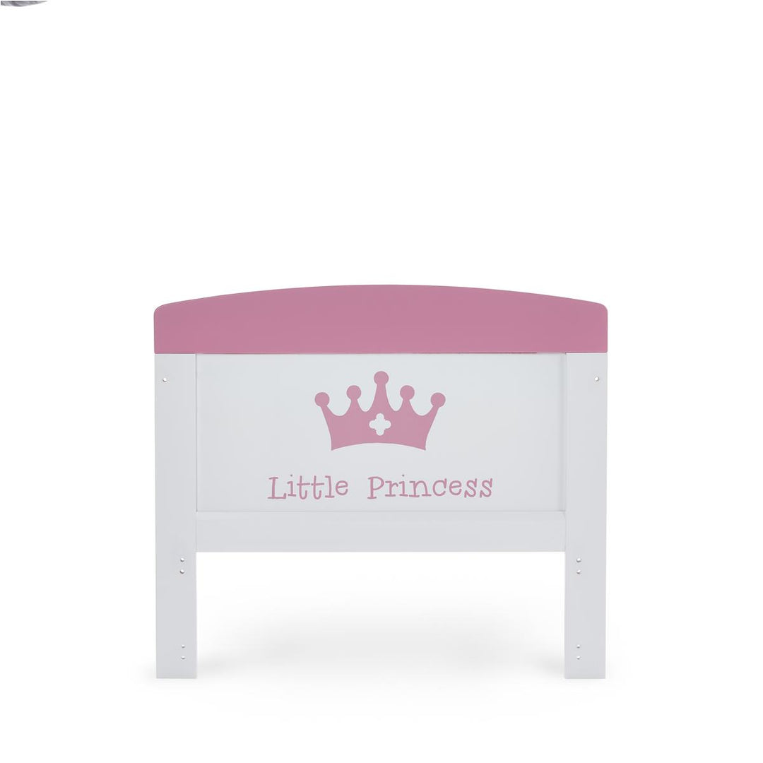 Obaby Grace Inspire Cot Bed + Fibre Mattress, Little Princess