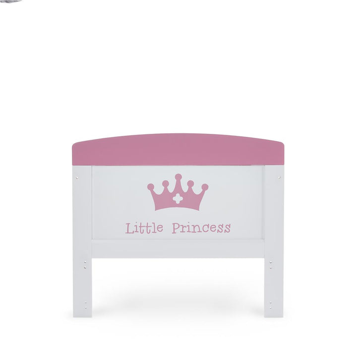 Obaby Grace Inspire Cot Bed + Fibre Mattress, Little Princess