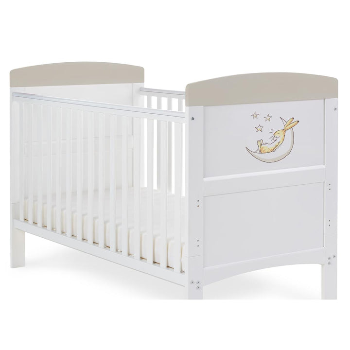 Obaby Grace Inspire Cot Bed, Guess How Much I Love You, To The Moon and Back