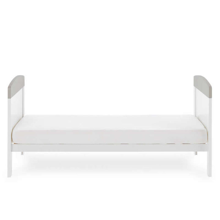Obaby Grace Inspire Cot Bed & Underdrawer, Hello World Koala Grey