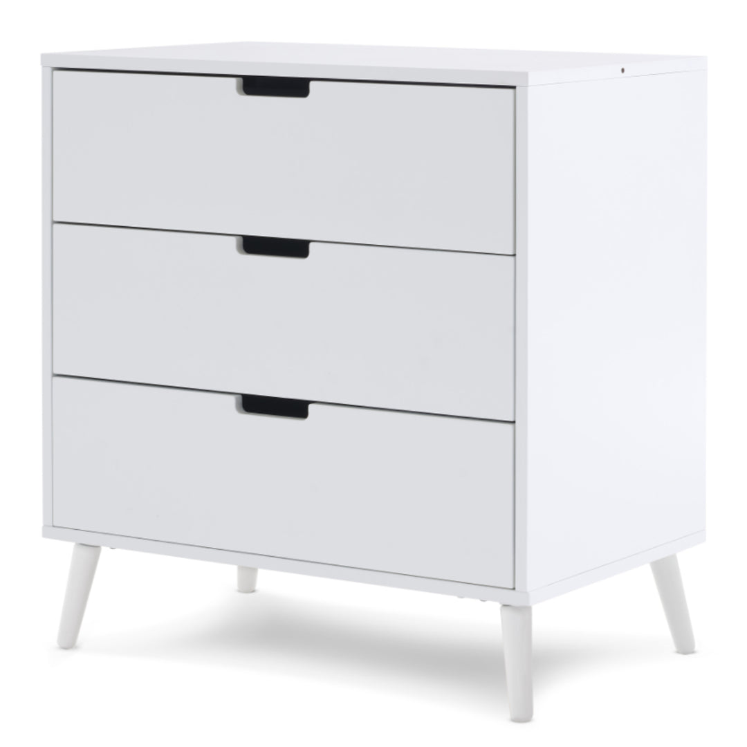 Obaby Maya 3 Piece Room Set, Nordic White