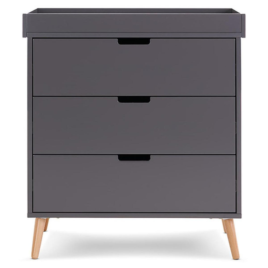 Obaby Maya 3 Piece Room Set, Slate with Natural