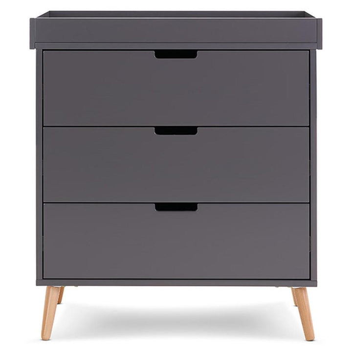 Obaby Maya 3 Piece Room Set, Slate with Natural