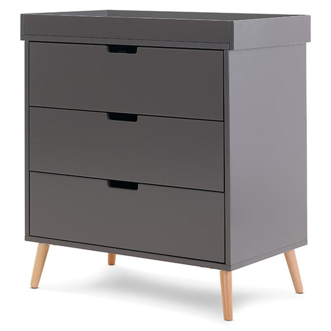 Obaby Maya 3 Piece Room Set, Slate with Natural
