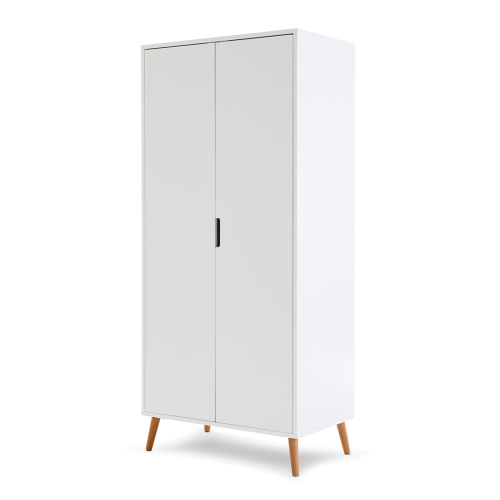 Obaby Maya Mini 3 Piece Room Set, White with Natural