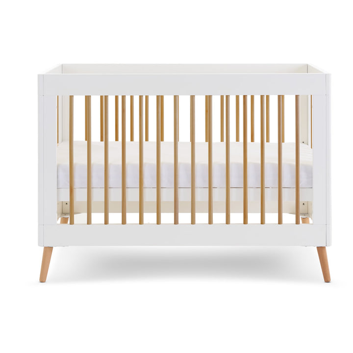 Obaby Maya Mini 3 Piece Room Set, White with Natural