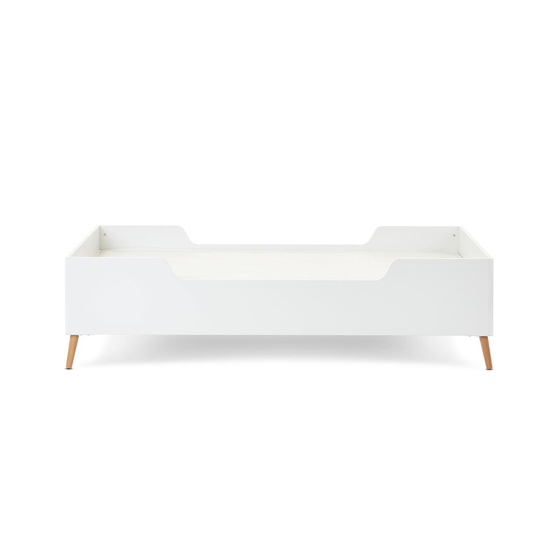Obaby Maya Single Bed White with Natural