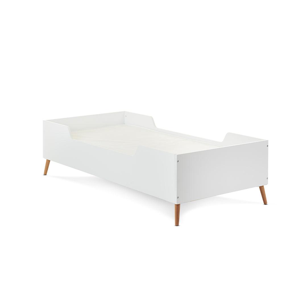 Obaby Maya Toddler Bed White with Natural