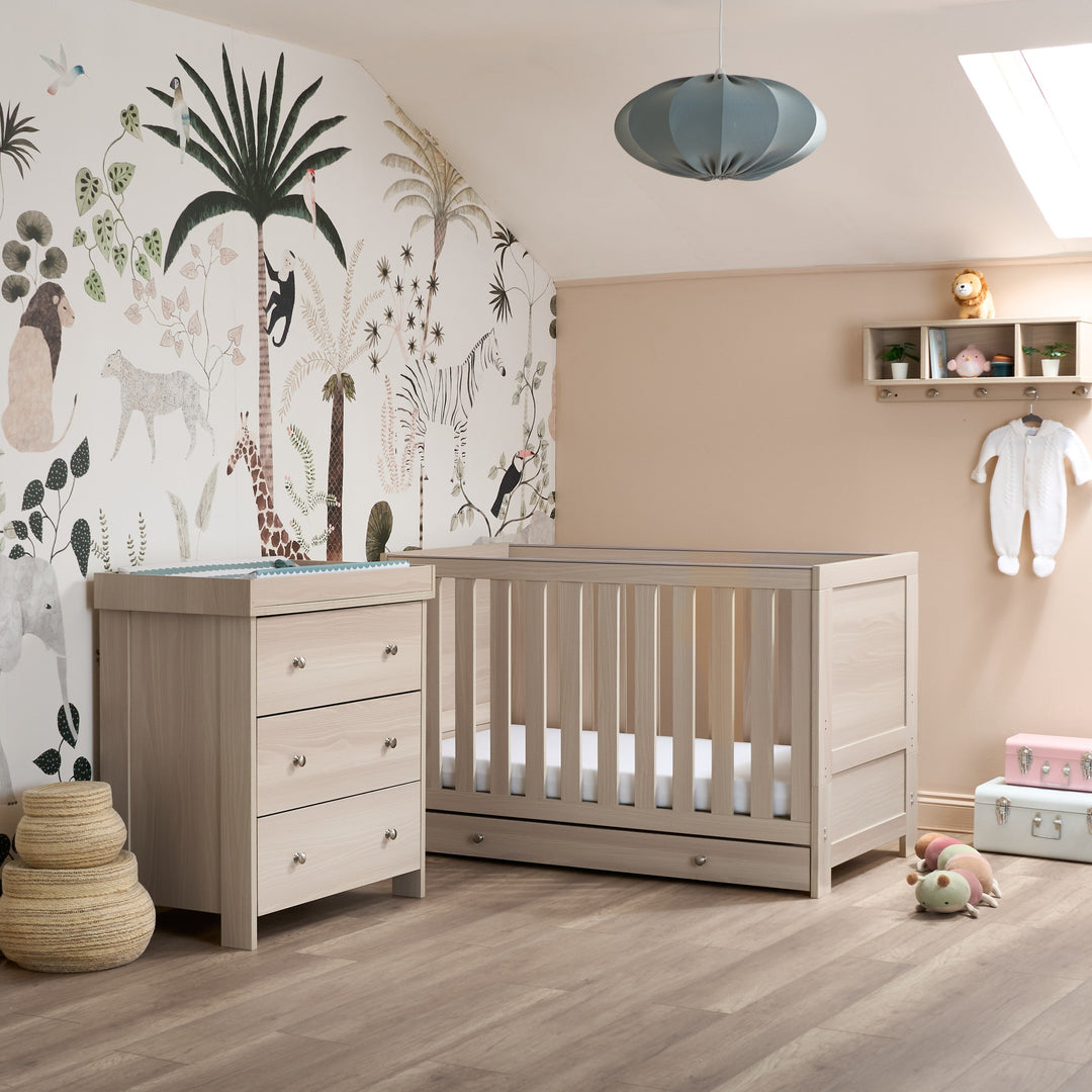 Obaby Nika 2 Piece Room Set & Underdrawer - Aspen