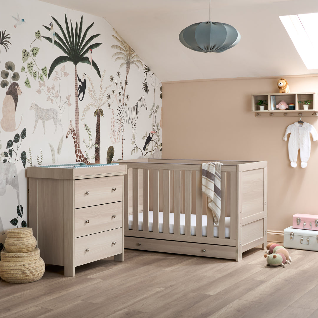 Obaby Nika 2 Piece Room Set & Underdrawer - Aspen lifestyle