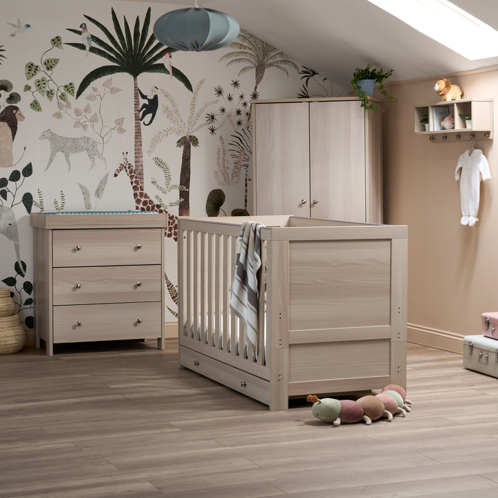 Obaby Nika 3 Piece Room Set & Underdrawer - Aspen lifestyle